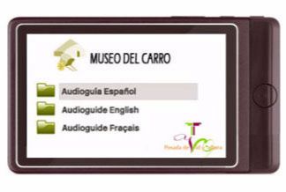 Audio guide AG55 (guide player, audio player device)