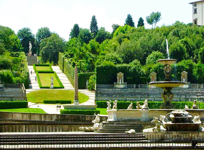 Audioguide of Florence - The Boboli gardens